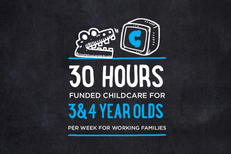 30 hours funded childcare for 3 and 4 year olds banner image